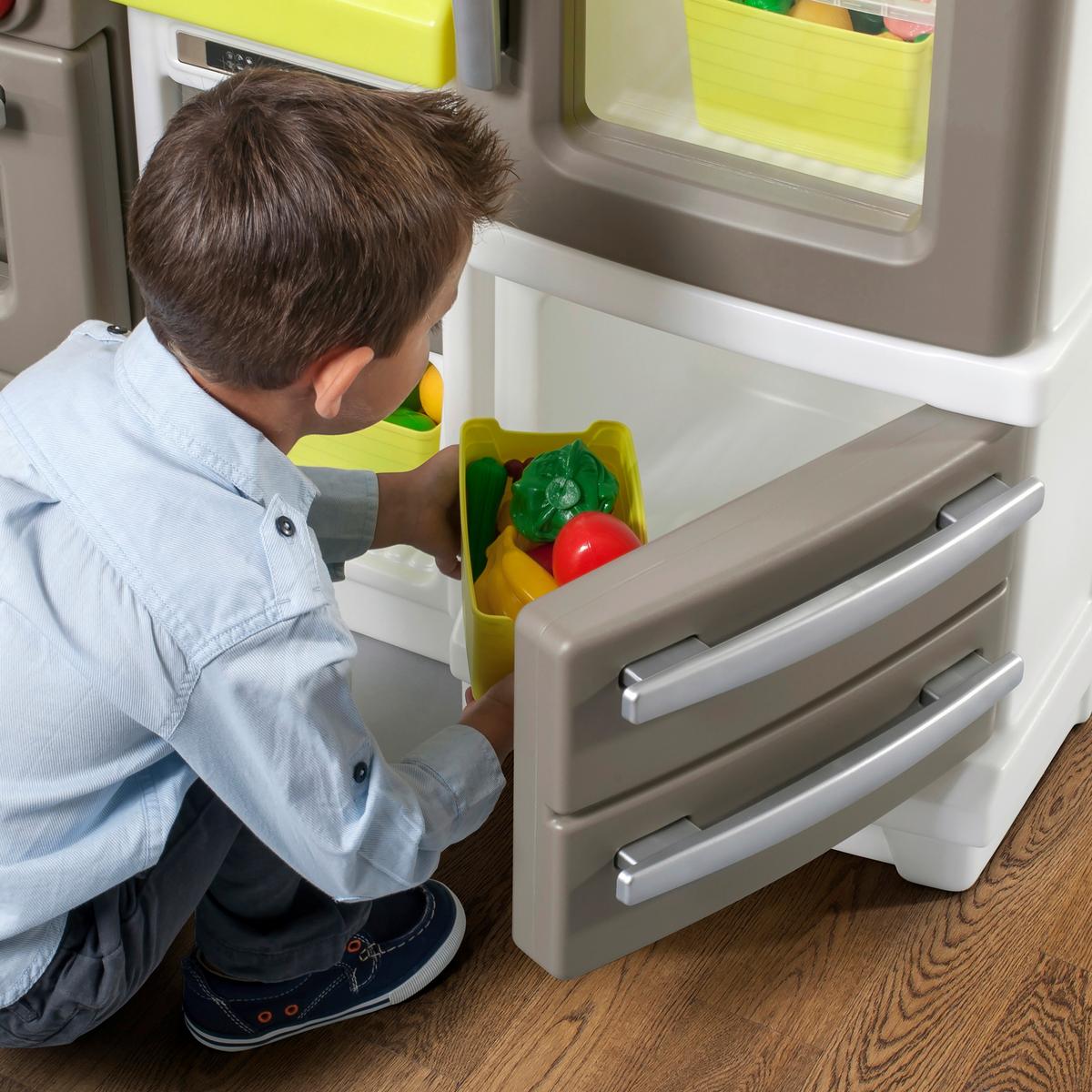 Kinderküche 8675kr - Multicolor, KONVENTIONELL, Kunststoff (167/127/35,6cm) - Ambia Garden