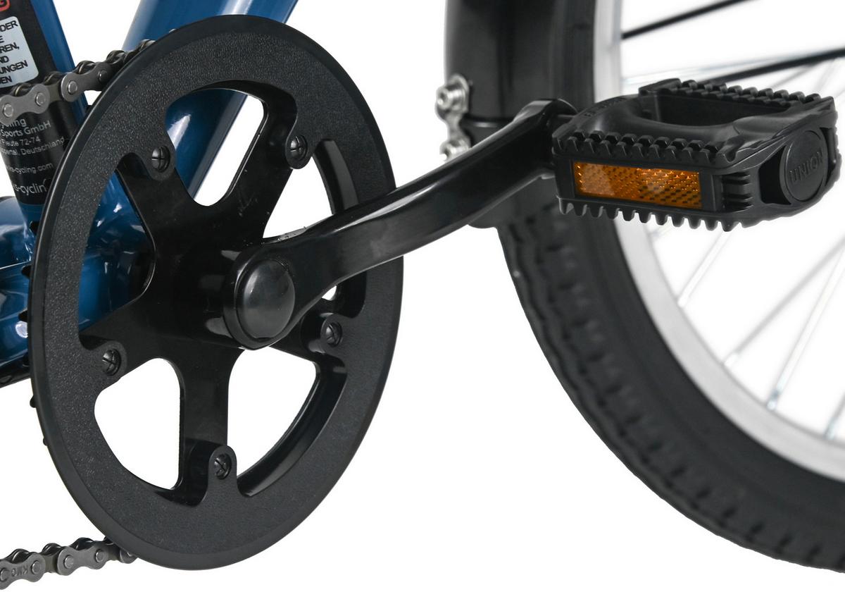 Dacapo Kinderfahrrad Bobby Blau - Blau, Basics, Metall (25/140/60cm)