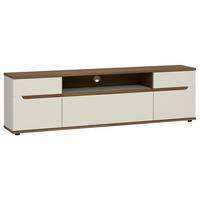 TV-Element Kansas Nussbaum/Kaschmir B: 180cm - Kaschmir/Nussbaumfarben, Basics, Holzwerkstoff (180/55/45cm) - Hom`in
