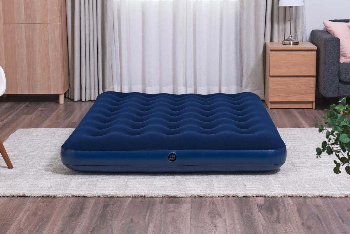Luftbett Anastasia 191x137x22 Cm Bis 300kg - Dunkelblau, KONVENTIONELL, Kunststoff (191/137/22cm) - Bestway