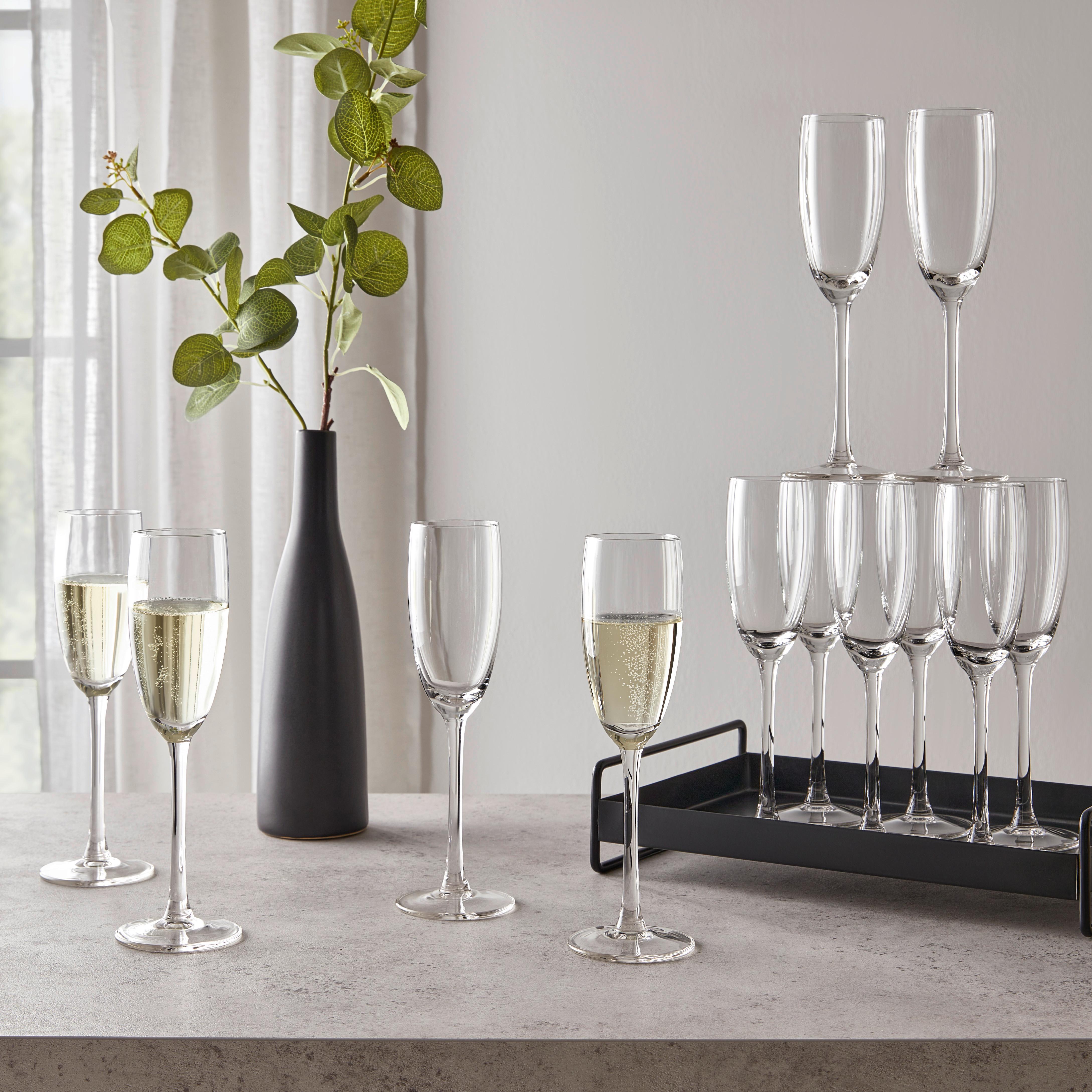 SADA SKLENIC PARTY -12KS - čiré, Konvenční, sklo (6,9/22cm) - Mömax