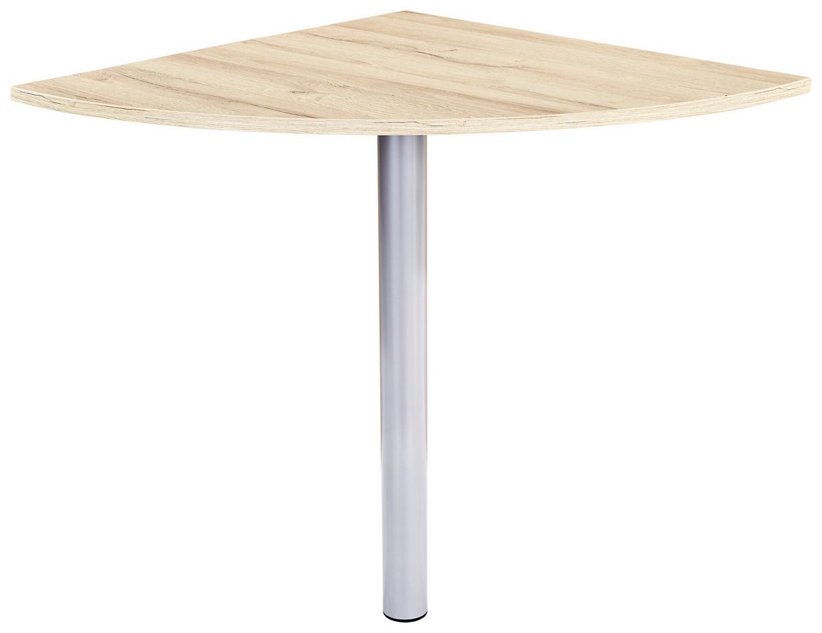 Sarok-csatlakozó Lap Mindi - tölgyfa színű, Modern, műanyag/faalapú anyag (70/72/70cm)