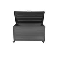 Kissenbox Gartenbox Horizontal, 829l - Anthrazit, MODERN, Metall (164,8/72/70cm) - Gardenson