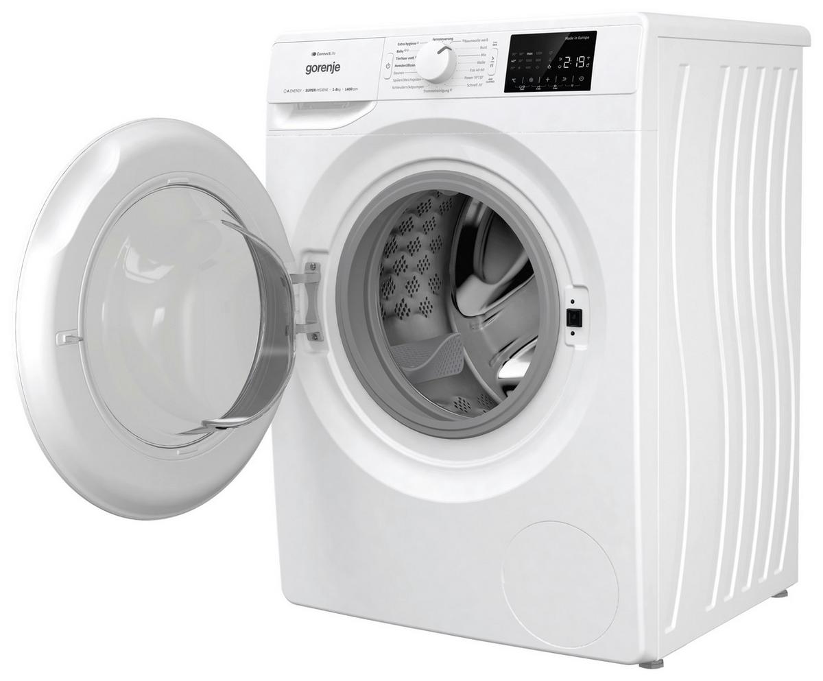 Waschmaschine Wpnei84a1dts - Weiß, Basics, Glas/Kunststoff (60/85/54,5cm) - Gorenje