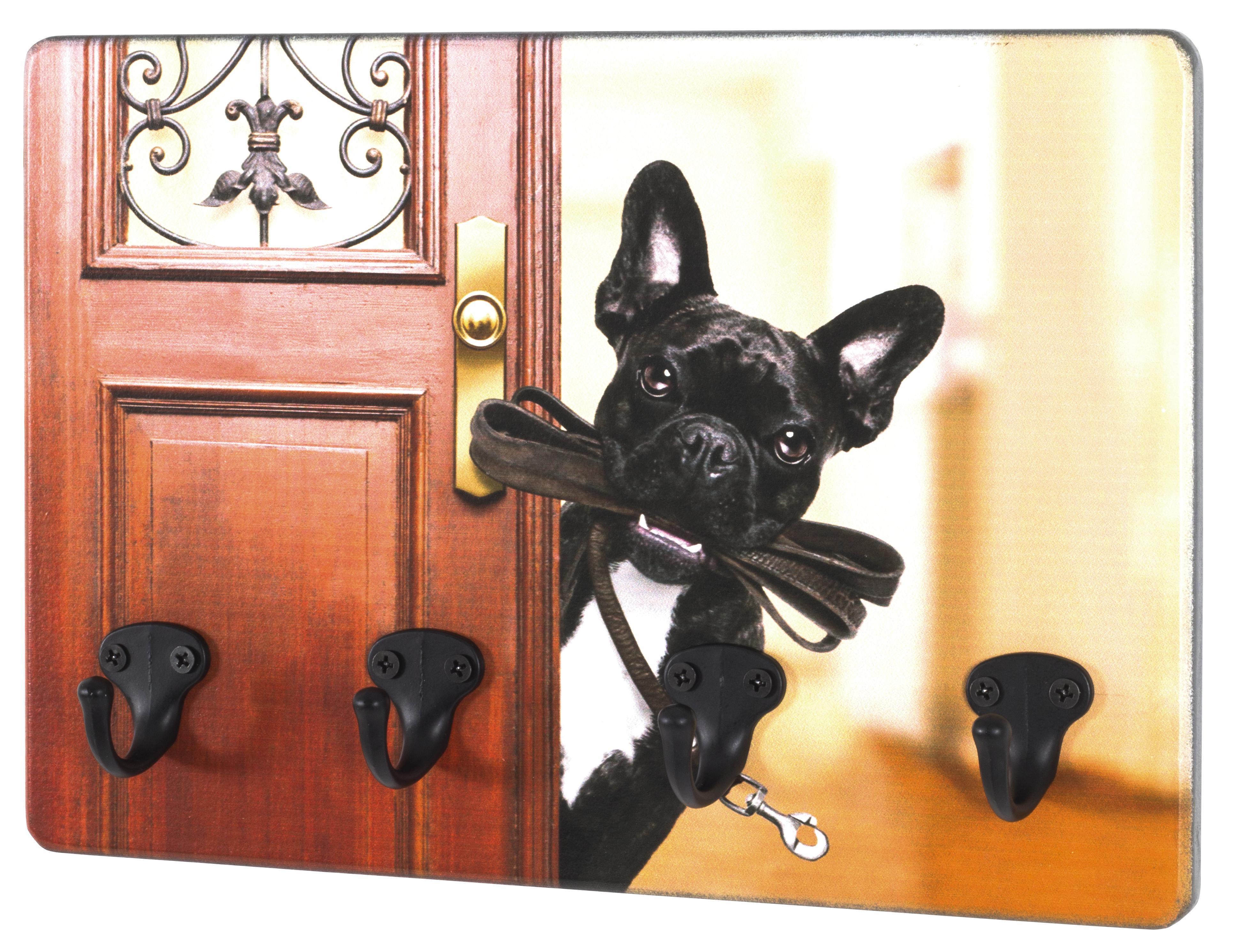 modernes Schlüsselboard - Hund