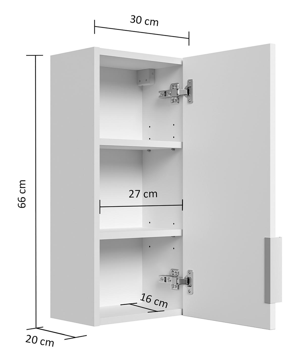 Waschtischkombi Slimline Graphitfarben B: 59,5cm - Graphitfarben/Weiß, Basics, Holzwerkstoff/Stein (59,5cm) - MID.YOU