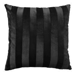 DEKORAČNÝ VANKÚŠ VICTORIA - čierna, textil (45/45cm) - Mömax