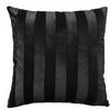 DEKORAČNÝ VANKÚŠ VICTORIA - čierna, textil (45/45cm) - Mömax