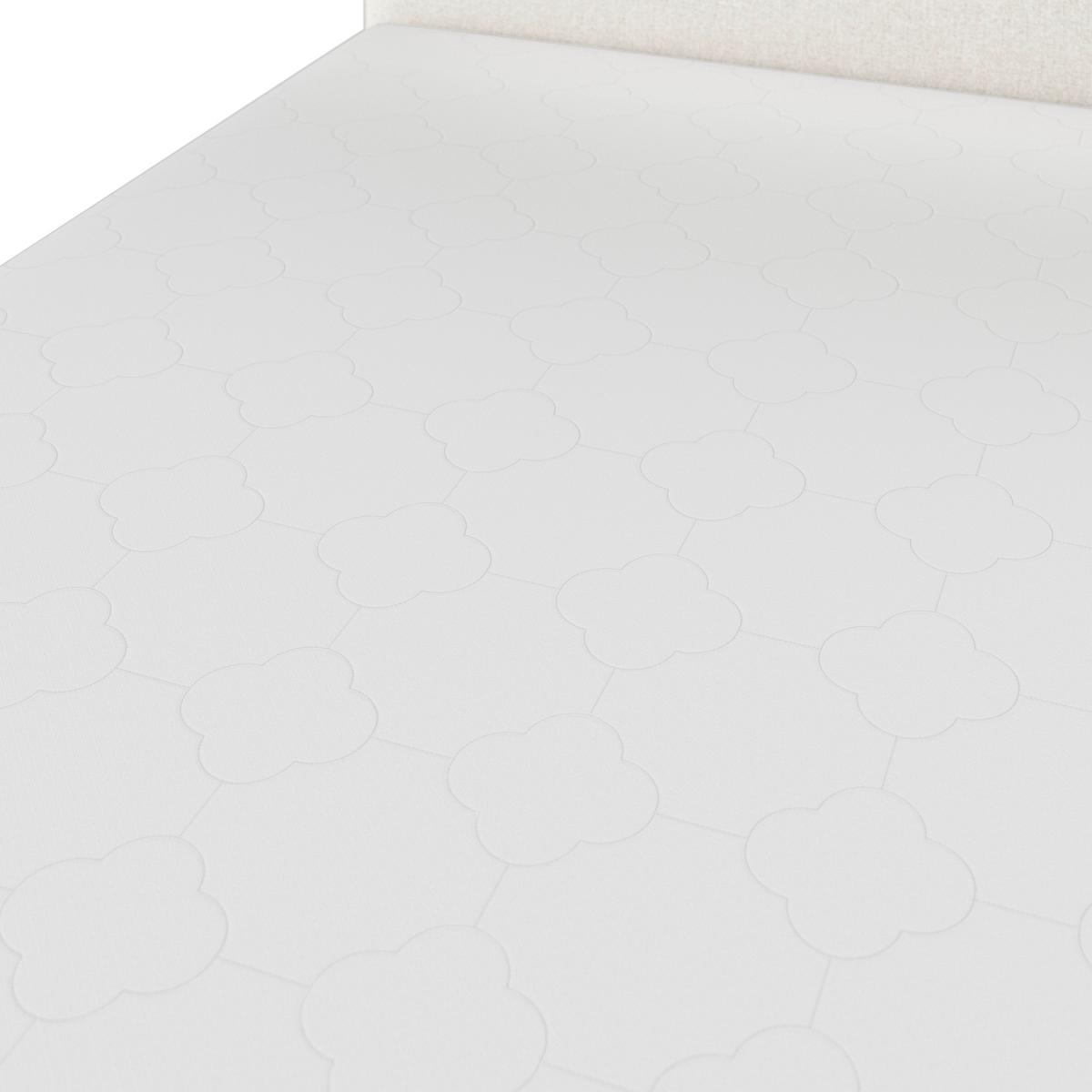 Boxspringová posteľ MARCO 140x200, béžová - čierna/krémová, Modern, drevo/textil (140/200cm) - Bessagi Home
