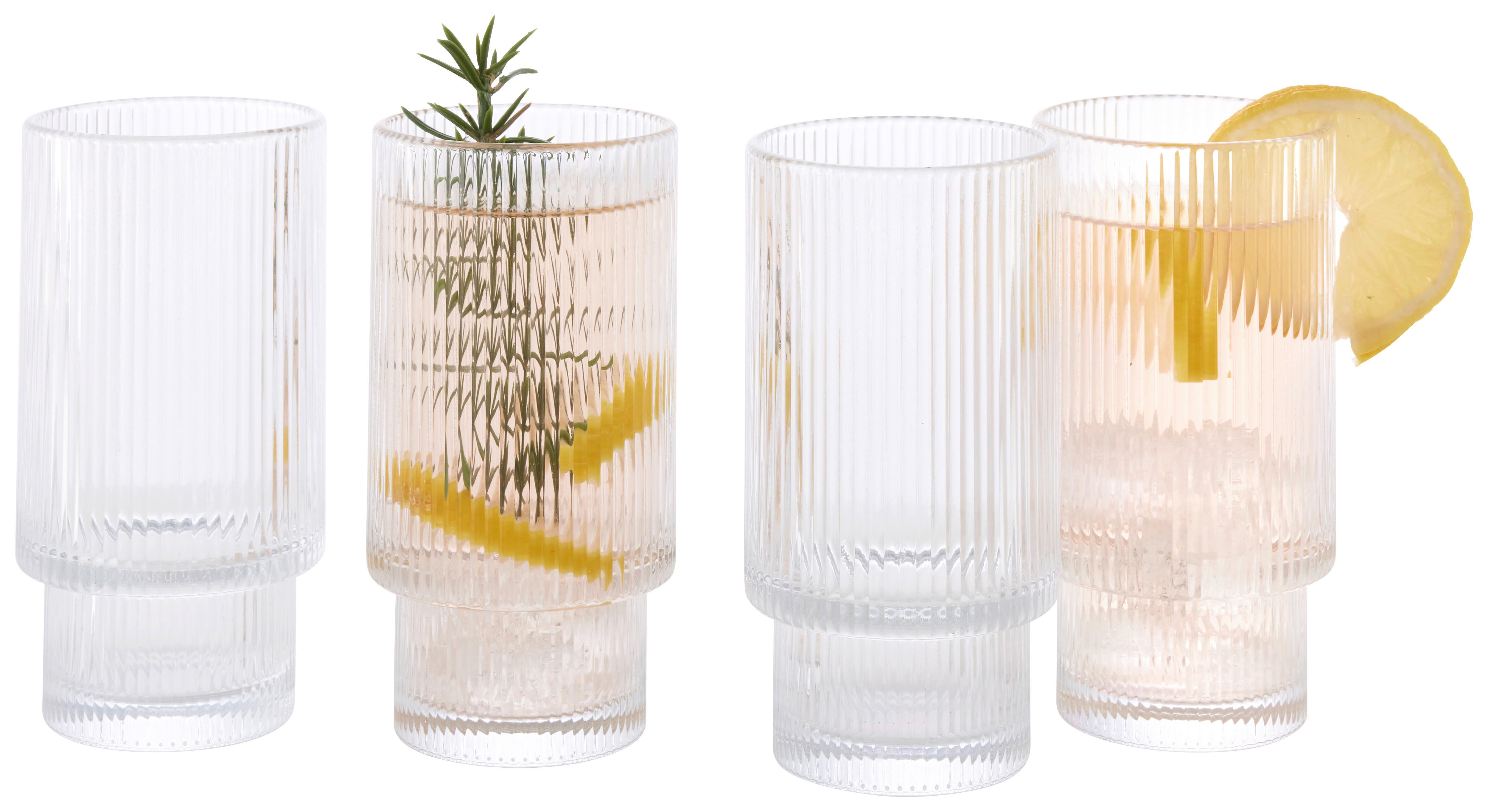 Sada sklenic ROSEMARY - 277ML - průhledné, Moderní, sklo (6,8/14cm) - Mömax