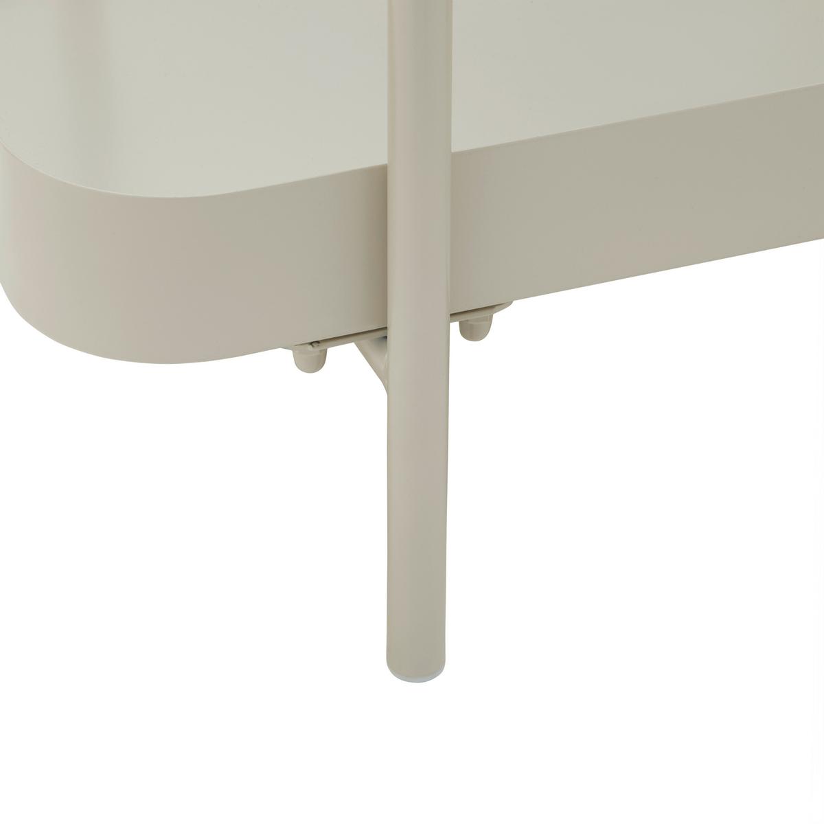 SERVÍROVACÍ VOZÍK DESINO -EXKLUSIV- - kašmírová, Moderní, kov (70/70/43cm) - Mömax