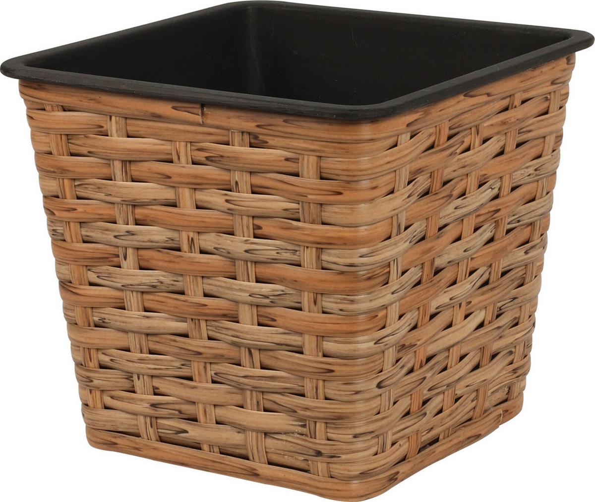 Virágcserép Szett - természetes anyagok (16/16/14cm)