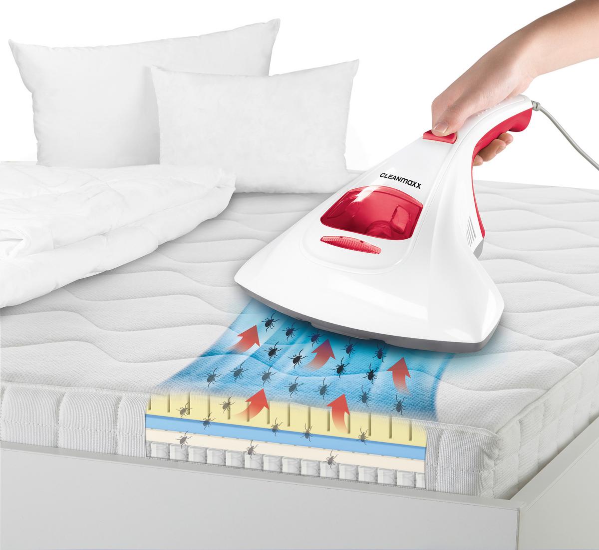 MILBENSAUGER 300W, 220-240V - Rot/Weiß, Basics, Kunststoff (32,5/25/12cm) - CLEANMAXX