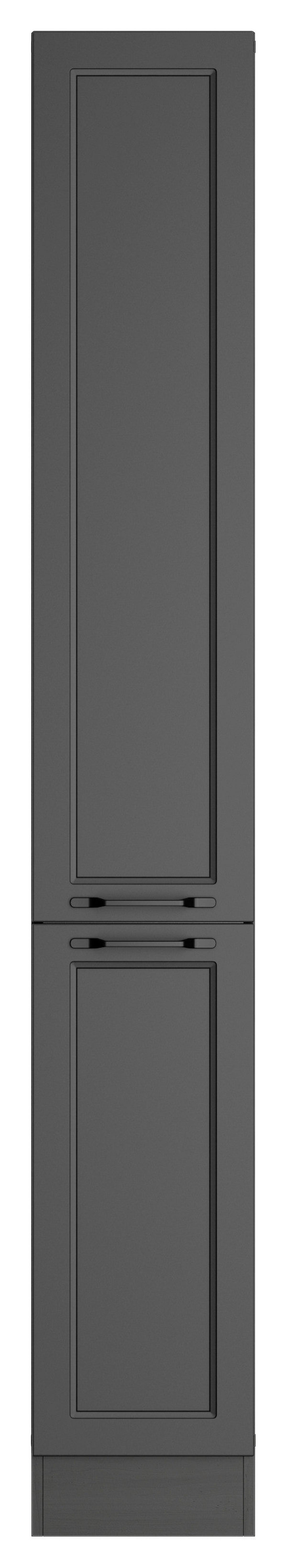 Apothekerschrank Meran B: 30 cm Grau - Grau, LIFESTYLE, Holzwerkstoff (30/200/60cm) - Held
