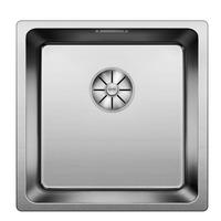 Spüle Blanco Andano 400-If Edelstahl BxT: 44x40 cm - Edelstahlfarben, Basics, Metall (44/40/19cm)