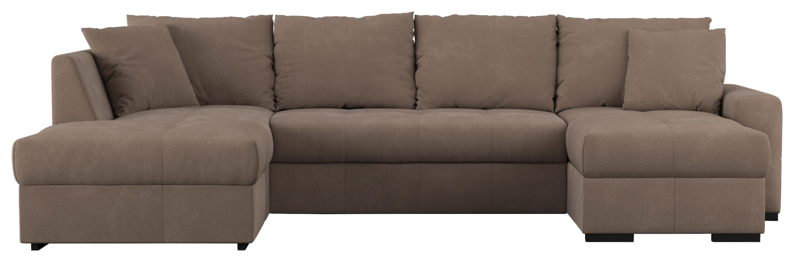 Sarokgarnitúra Bill Mm201 - szürke, Konventionell, textil (156/310/173cm)