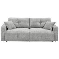 Schlafsofa Bullet Grau B: 235 Cm - Schwarz/Grau, KONVENTIONELL, Textil (235/88/120cm) - MID.YOU