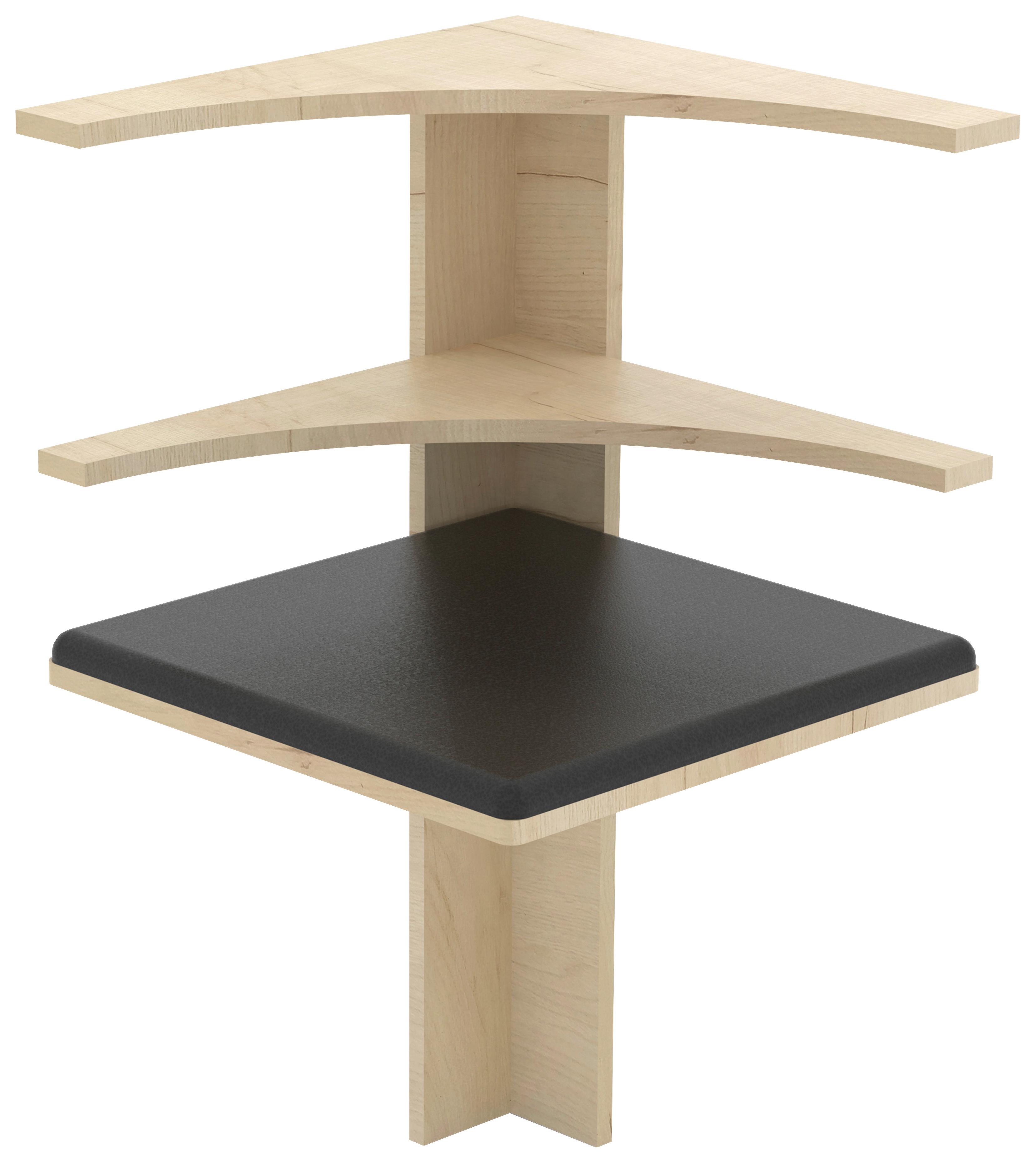 Eckelement Esal Honigeiche B: 43 cm - Honigeiche, MODERN, Holzwerkstoff (43/78/43cm) - MID.YOU