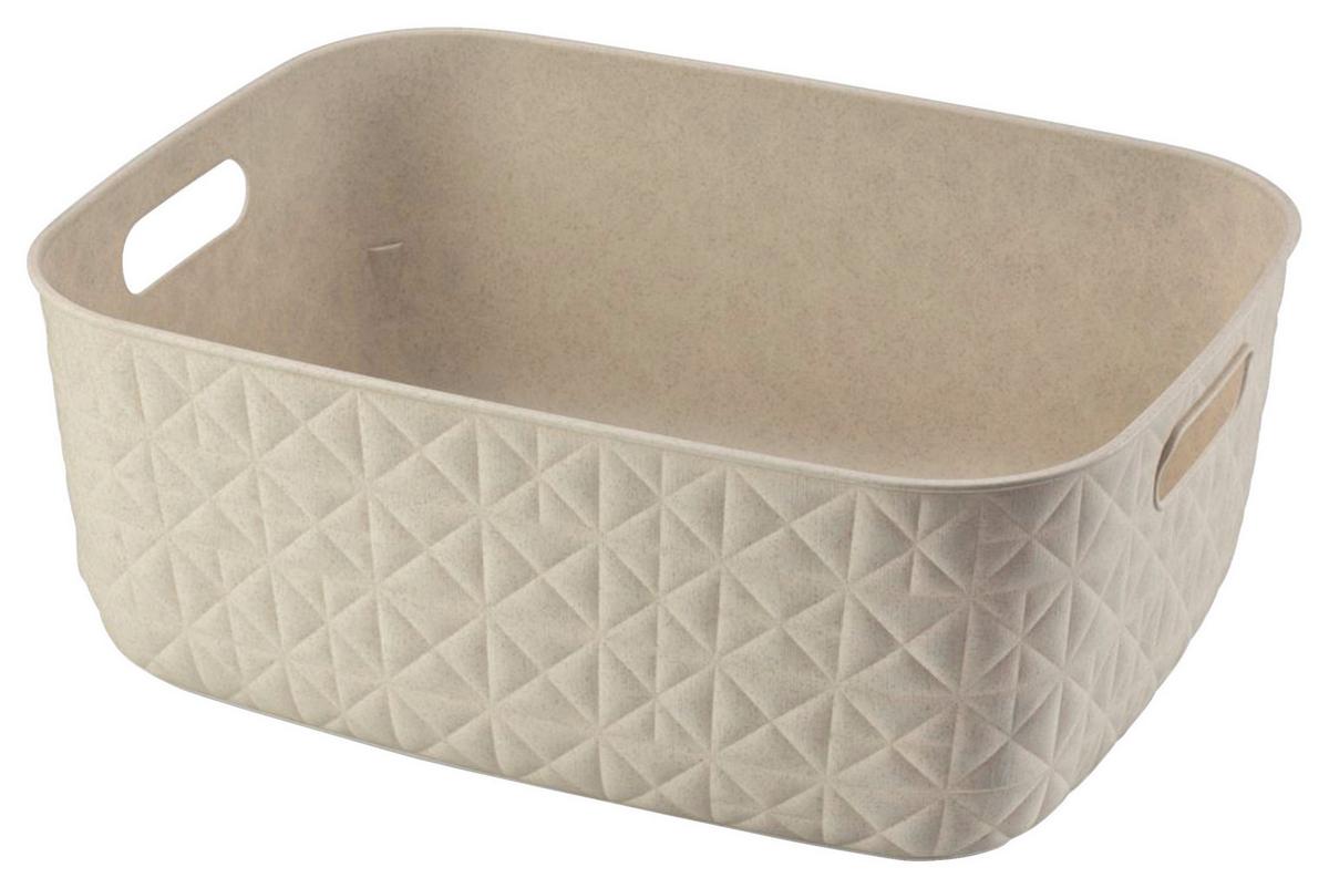 Kosár Kb. 12,5l - bézs, Basics (28.2/14.2/38cm)