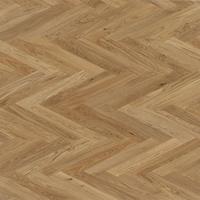 Vinylboden Braun/creme Fischgrät Klick-Vinyl - Creme/Braun, LIFESTYLE, Holz (57/9.5/1.05cm) - Parador