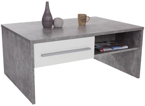 Couchtisch Melbourne - Hellgrau/Weiß, MODERN, Holzwerkstoff (105/45/60cm) Couchtisch Melbourne - Hellgrau/Weiß, MODERN, Holzwerkstoff (105/45/60cm)