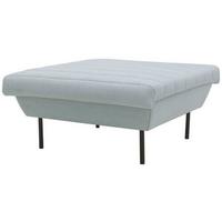 Hocker Looks Ix - Schwarz/Hellblau, Design, Textil (90/45/105cm) - LOOKS by W.Joop