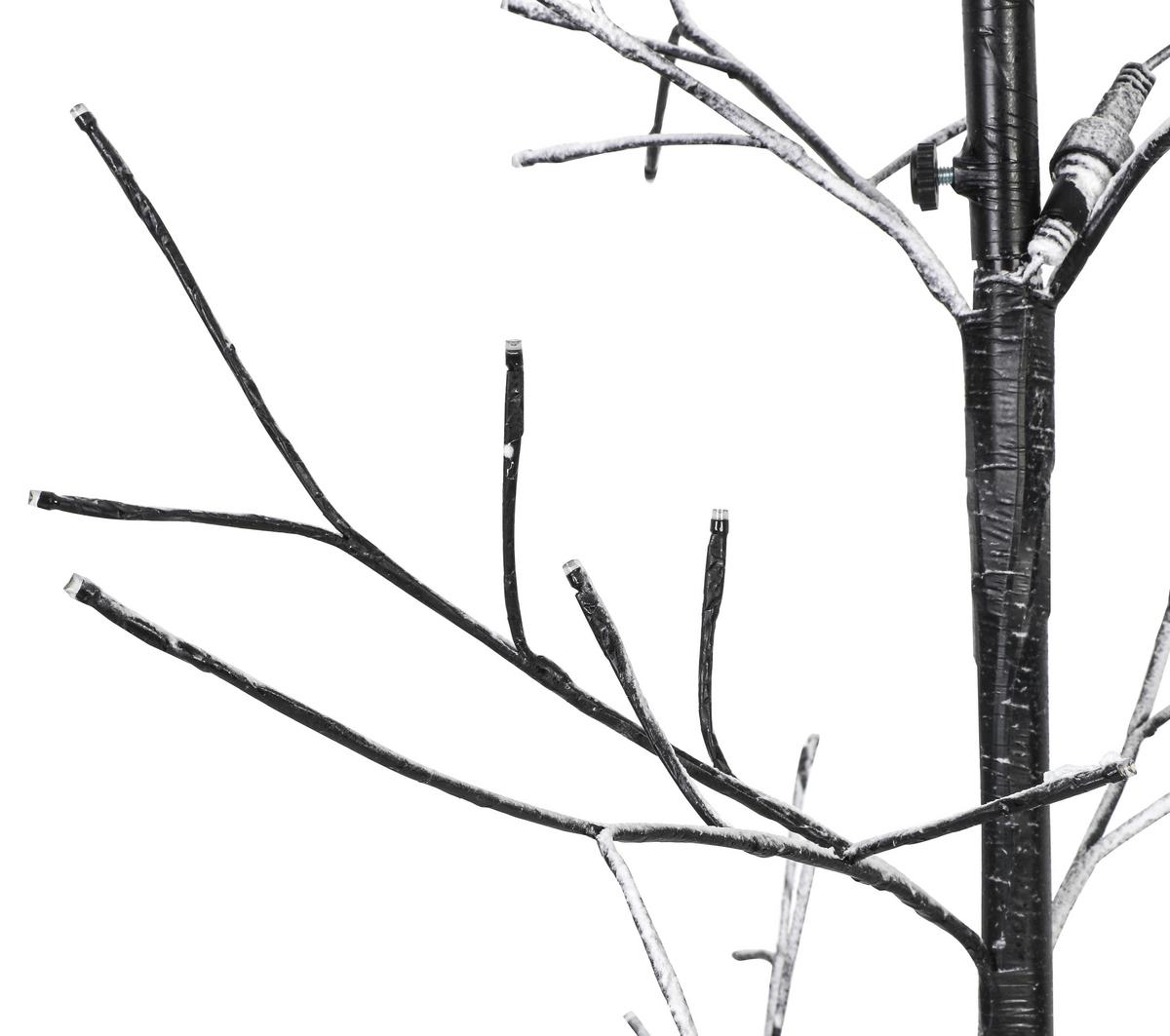 DEKORAČNÍ LED SVÍTIDLO TREE - bílá/černá, Moderní, kov/plast (175cm) - Mömax