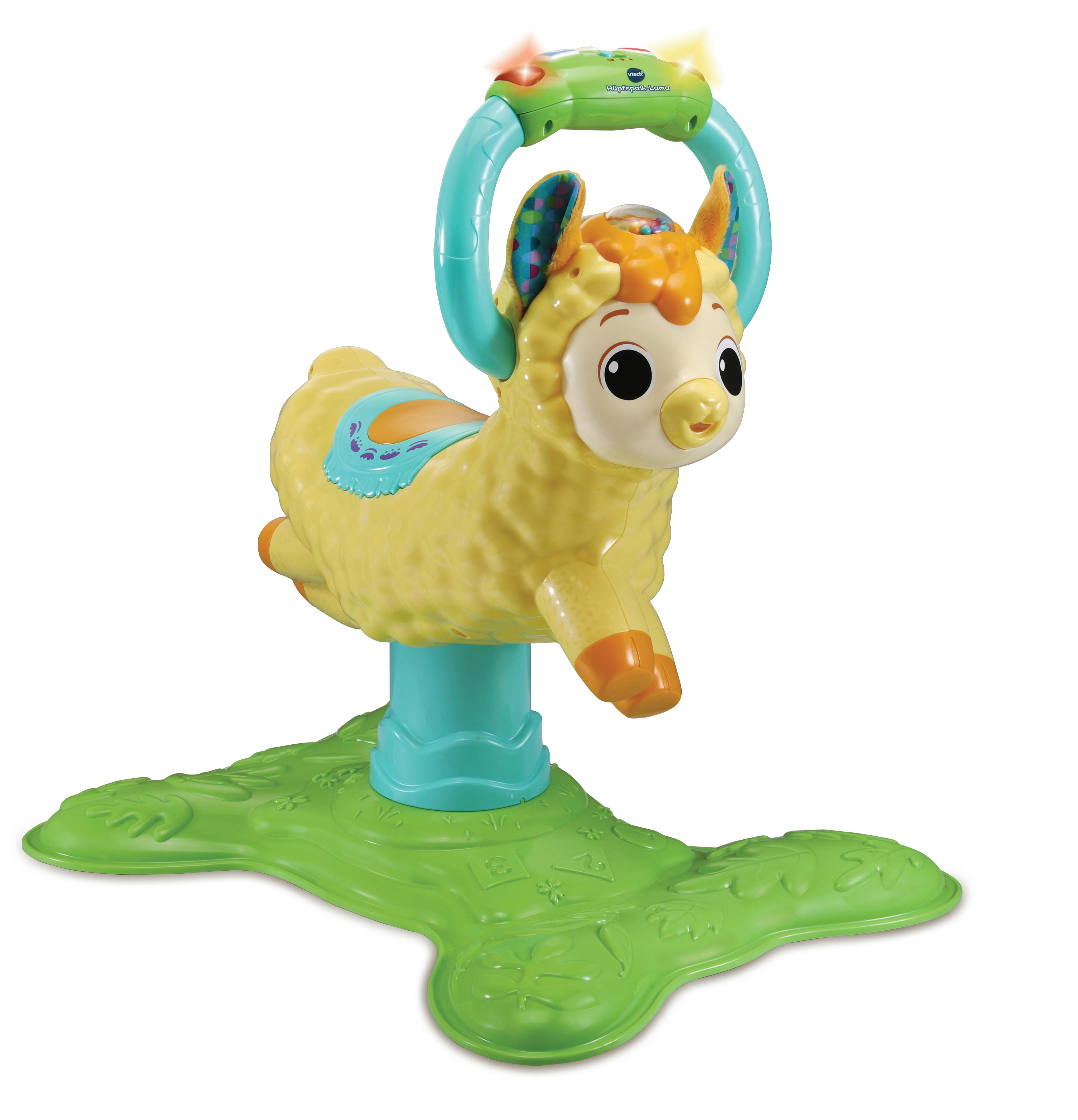 Schaukeltier Hüpfspass Lama Multicolor Ab 15 monaten - Multicolor, Basics, Kunststoff (50,8/40,6/19cm) - Vtech
