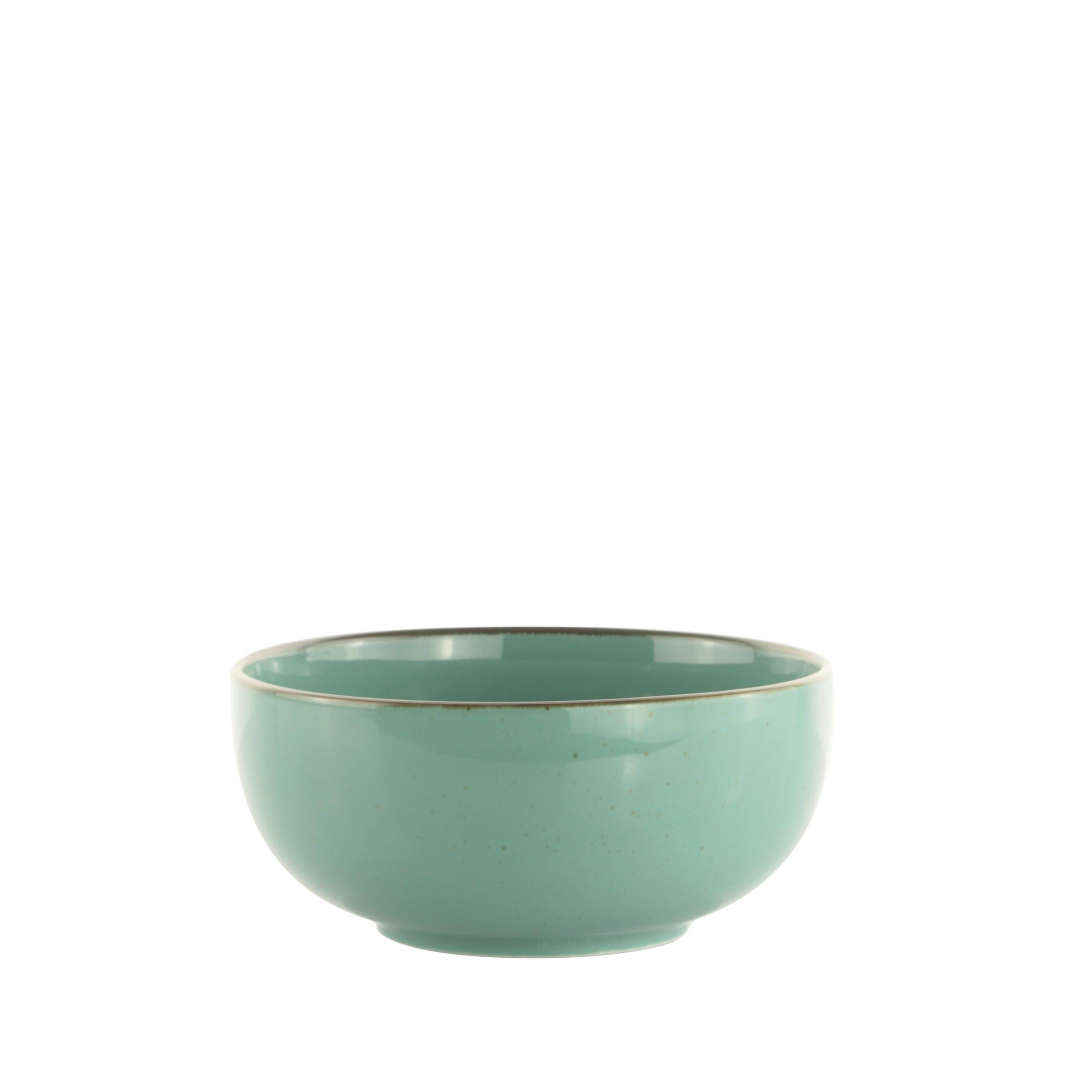 MISKA NA MÜSLI CAPRI - zelená, Moderní, keramika (16,5/7,4cm) - Mömax
