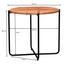 Couchtisch L: ca. 42,5 cm Akazieholz - Schwarz/Akaziefarben, LIFESTYLE, Holz/Metall (42,5/42,5/40,5cm) - Livetastic Couchtisch L: ca. 42,5 cm Akazieholz - Schwarz/Akaziefarben, LIFESTYLE, Holz/Metall (42,5/42,5/40,5cm) - Livetastic