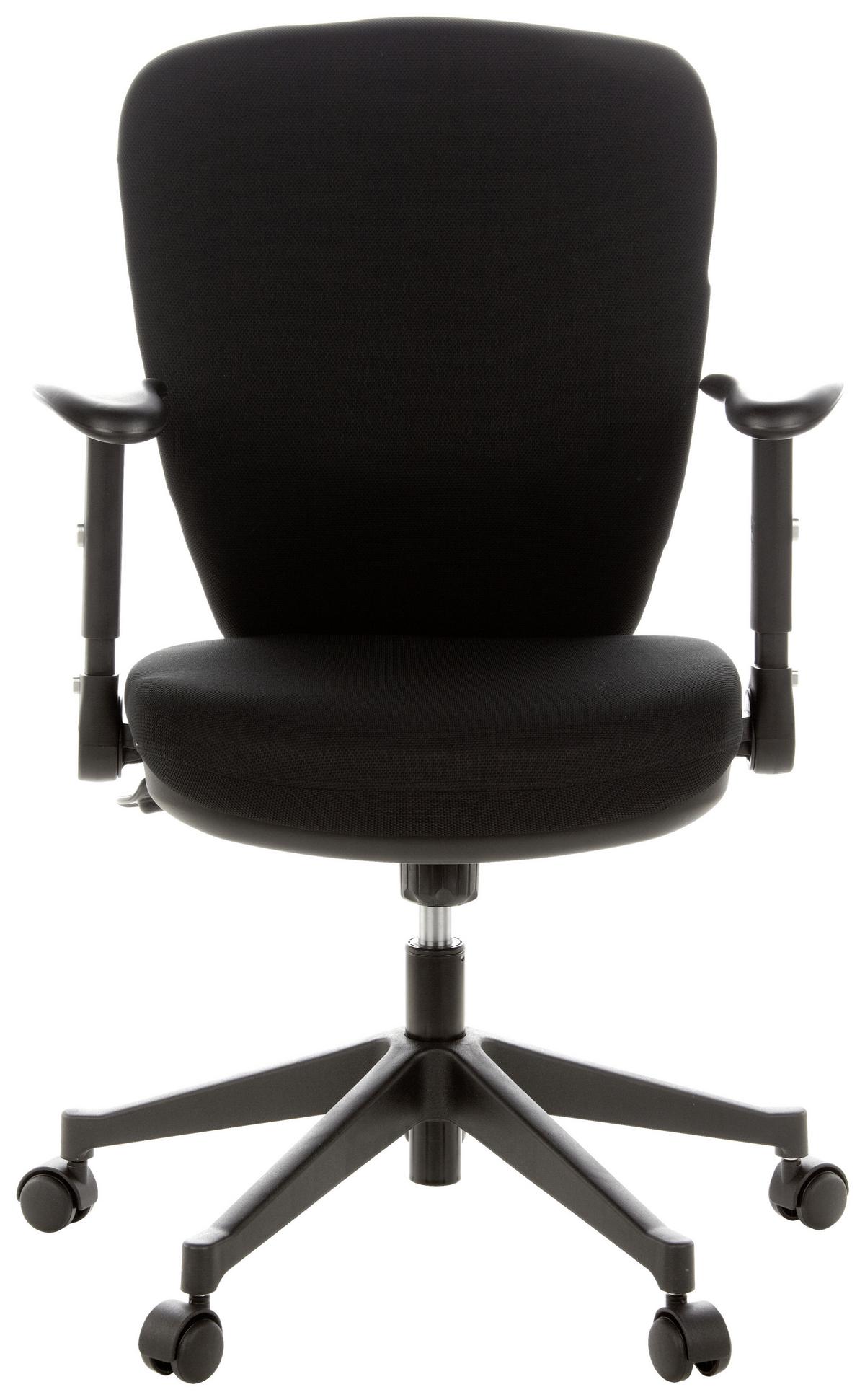 Drehstuhl Traffic 20 Schwarz - Schwarz, MODERN, Kunststoff/Textil (58/103/48cm) - MID.YOU