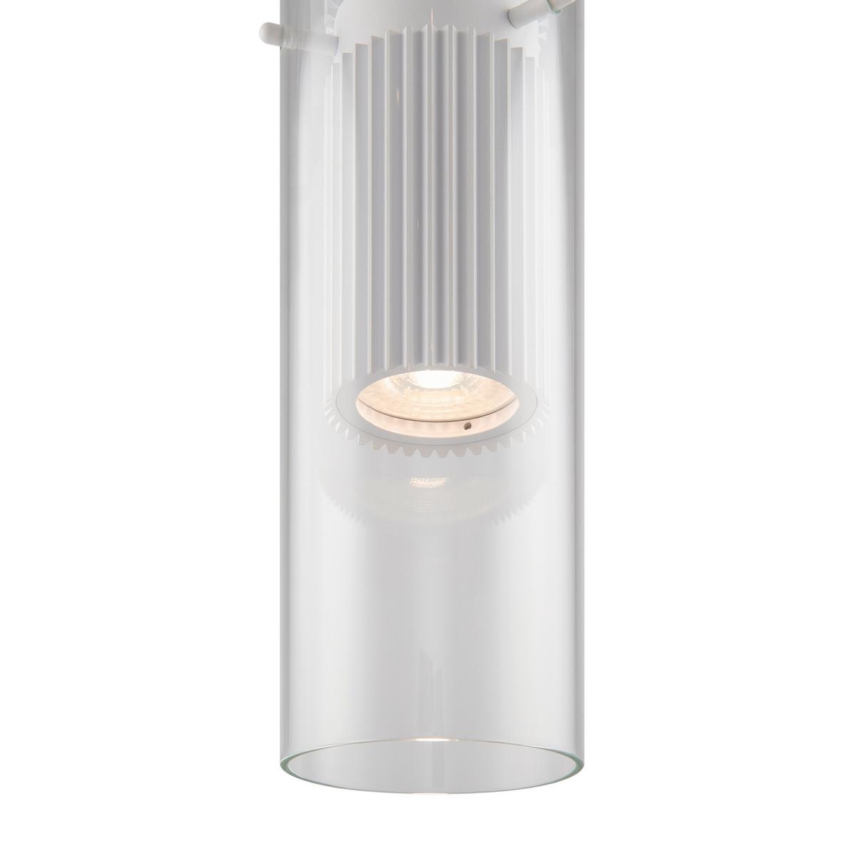 Pendelleuchte Dynamics - Transparent/Weiß, Trend, Glas/Metall (8/32cm) - MAYTONI