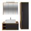Waschtischunterschrank Opus Wtu - Eichefarben/Anthrazit, MODERN, Holzwerkstoff (90/40/53cm) Waschtischunterschrank Opus Wtu - Eichefarben/Anthrazit, MODERN, Holzwerkstoff (90/40/53cm)