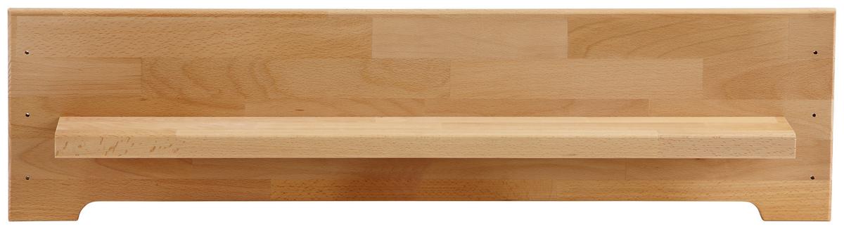 Bettregal Elisabeth Buche Massiv B: 90 cm - Kernbuche, KONVENTIONELL, Holz (90/21/10cm)