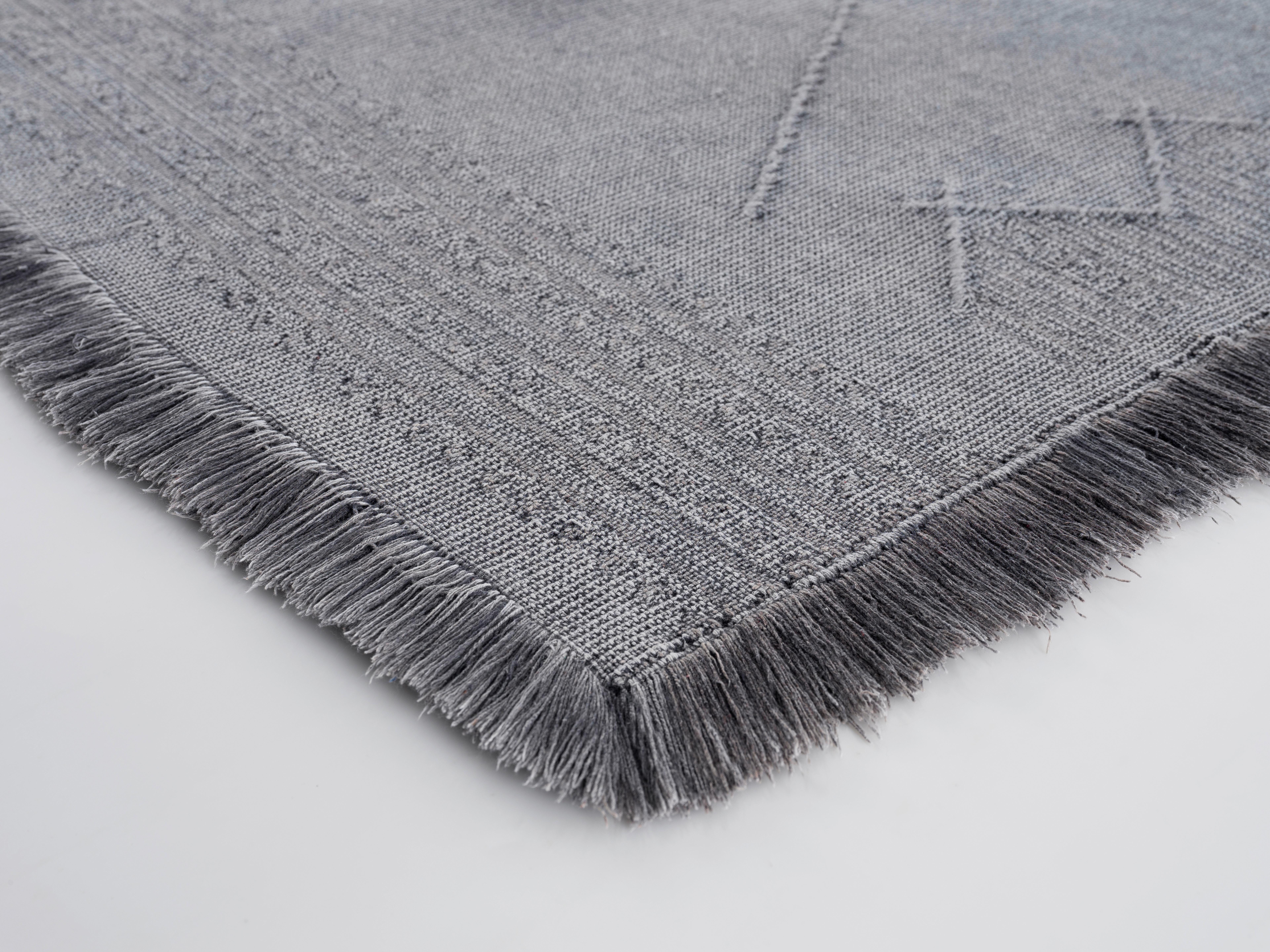 Ručne Tkaný Koberec Monaco 3, 160/230cm, Sivá - sivá, textil (160/230cm) - Modern Living