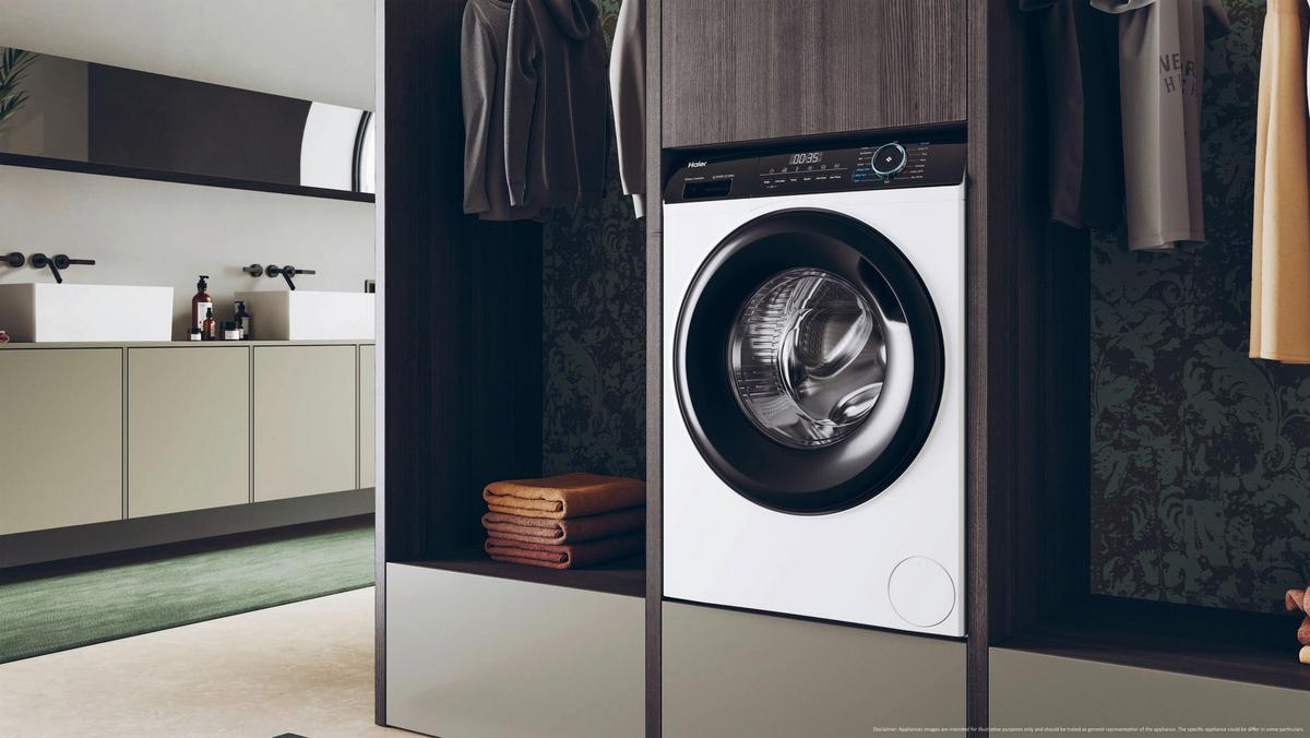 Waschmaschine Hw80-B14939 8 Kg 1400 U/Min - Weiß, Basics (59,5/85/55cm) - Haier