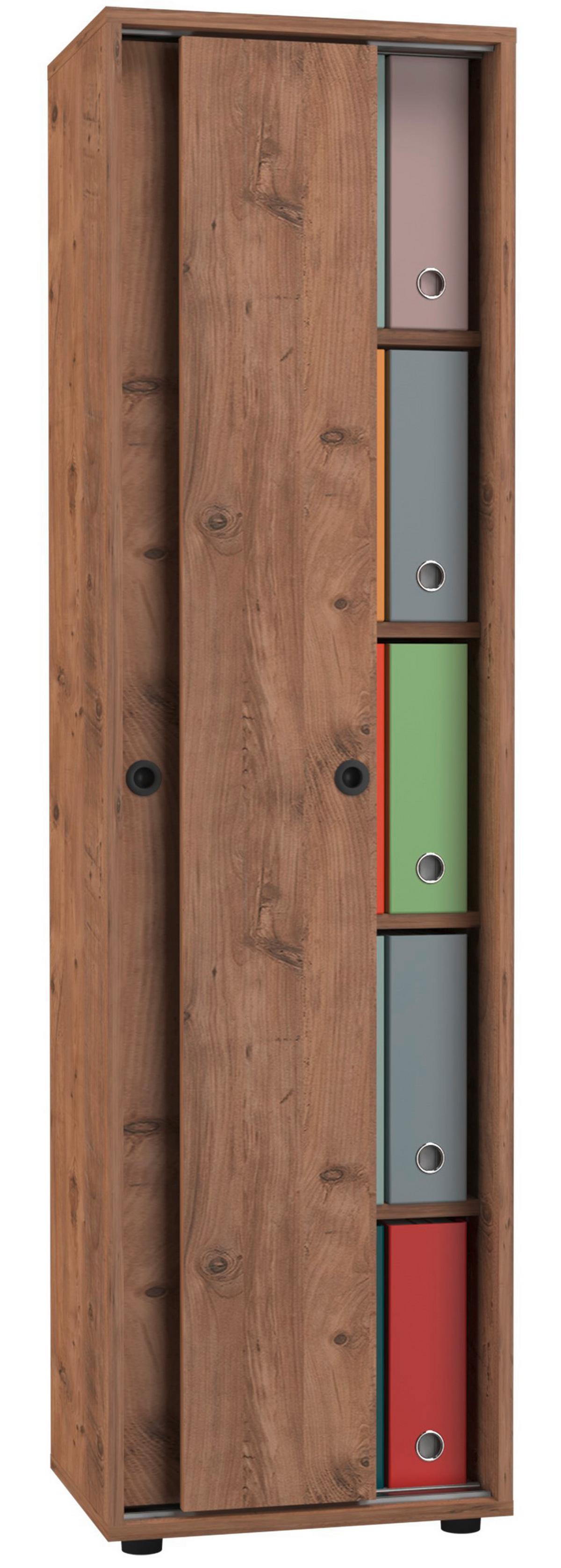 Aktenschrank Ulas Honigeiche Dekor B: 49 cm - Honigeiche, Design, Holzwerkstoff (49/168/38cm) - MID.YOU