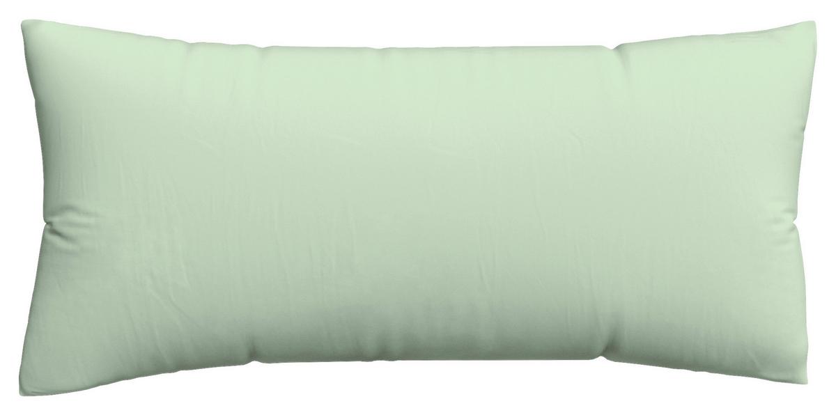 Kopfpolsterbezug Woven Satin - Hellgrün, Basics, Textil (40/80cm) - Schlafgut