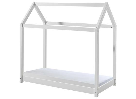 Kinder-/Juniorbett Cabane 70x140 cm Weiß - Weiß, MODERN, Holz (70/140cm) - Livetastic Kinder-/Juniorbett Cabane 70x140 cm Weiß - Weiß, MODERN, Holz (70/140cm) - Livetastic