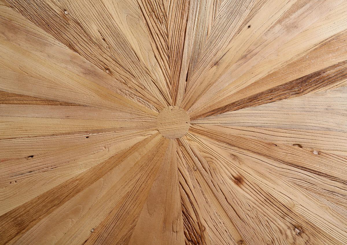 JEDÁLENSKÝ STÔL ATTENZIONE 254 - hnedá/hliníková, Lifestyle, kov/drevo (254/78/135cm) - Premium Living