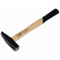 Schlosserhammer 300 G, Stahl/ Esche Mit Ergonom. Stiel - Hellbraun/Schwarz, KONVENTIONELL, Holz/Metall (0,3kg)