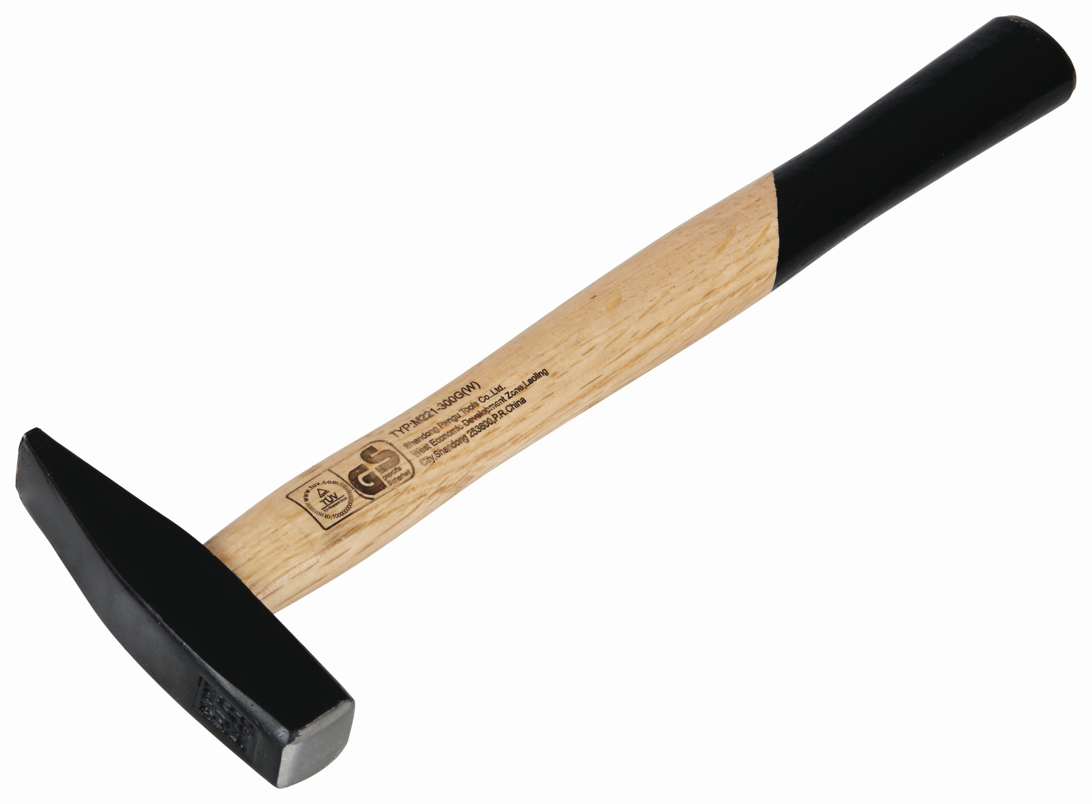 Schlosserhammer 300 G, Stahl/ Esche Mit Ergonom. Stiel