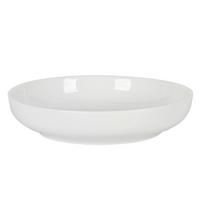 Tésztás Tányér Finola - fehér, Basics, kerámia (25/4cm) - Luca Bessoni