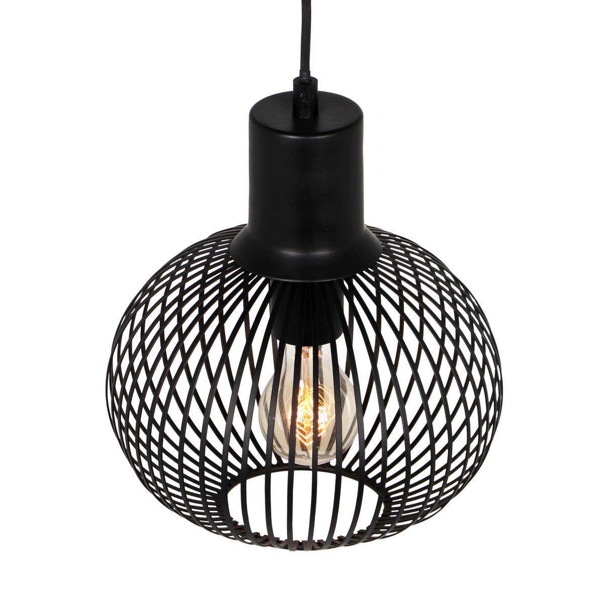 Pendelleuchte 365700132 Gila - Schwarz, Design, Metall (23/150cm) - Trio Leuchten