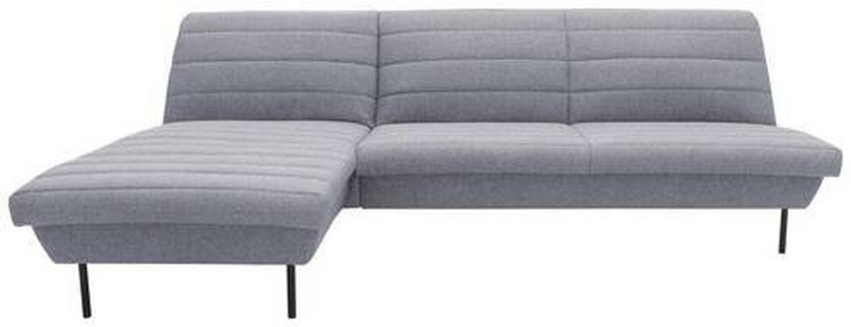 Ecksofa Looks Ix - Schwarz/Grau, Design, Textil (168/274cm) - LOOKS by W.Joop