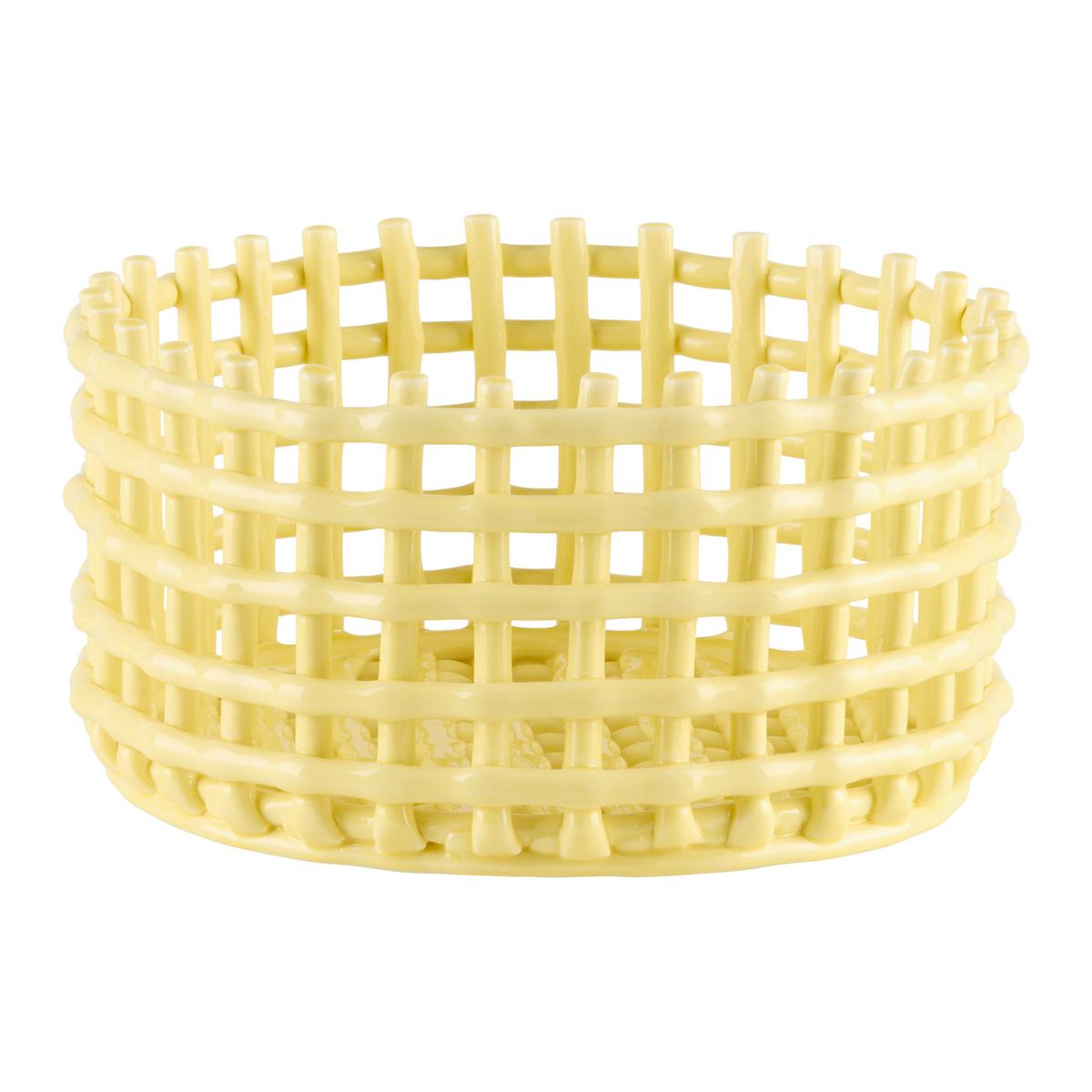 Mísa na ovoce CANDY COLORS - M - žlutá, Moderní, keramika (20,5/11cm) - Mömax