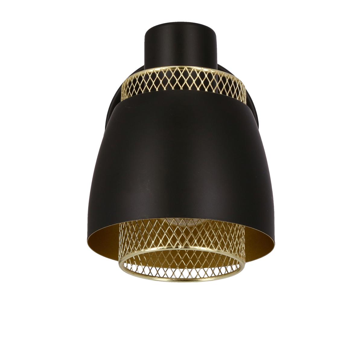Strahler 41-13774 Aleksandria - Goldfarben/Schwarz, Design, Metall (16.5/10/12cm)