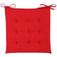 PODUŠKA NA SEDENIE Lola, 40/40/4cm, červená - červená, Konventionell (40/40/4cm) - Mömax