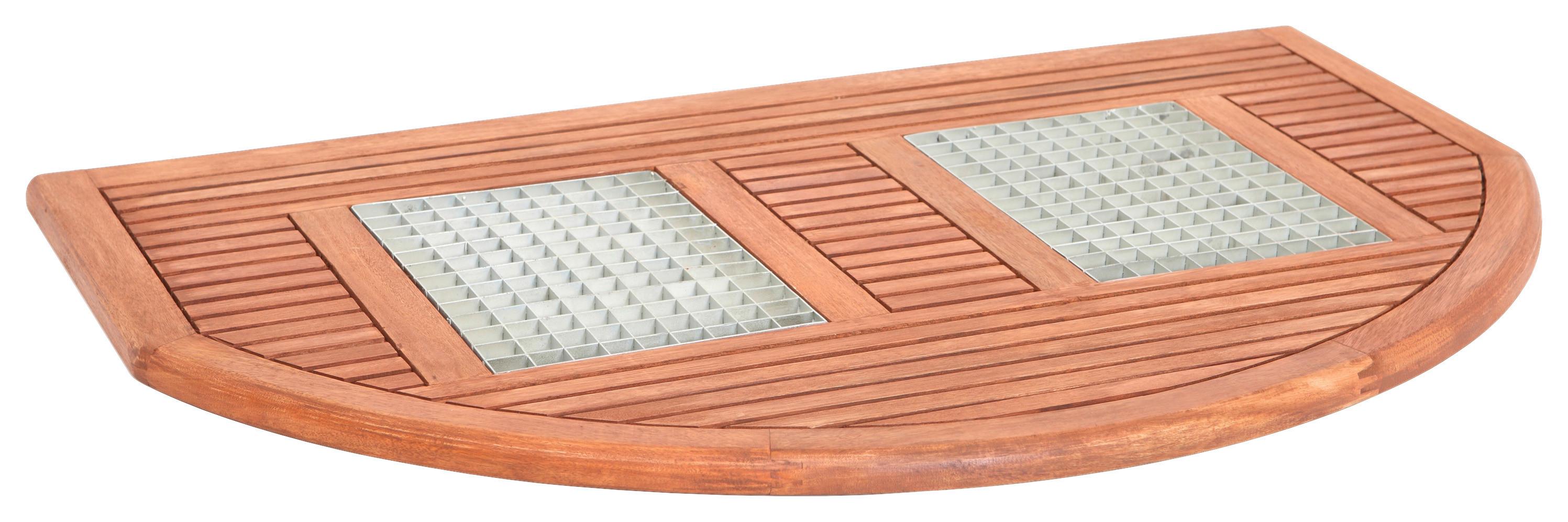 Fußmatte Fußrost - Naturfarben, MODERN, Holz (64/100cm) - Gardenson