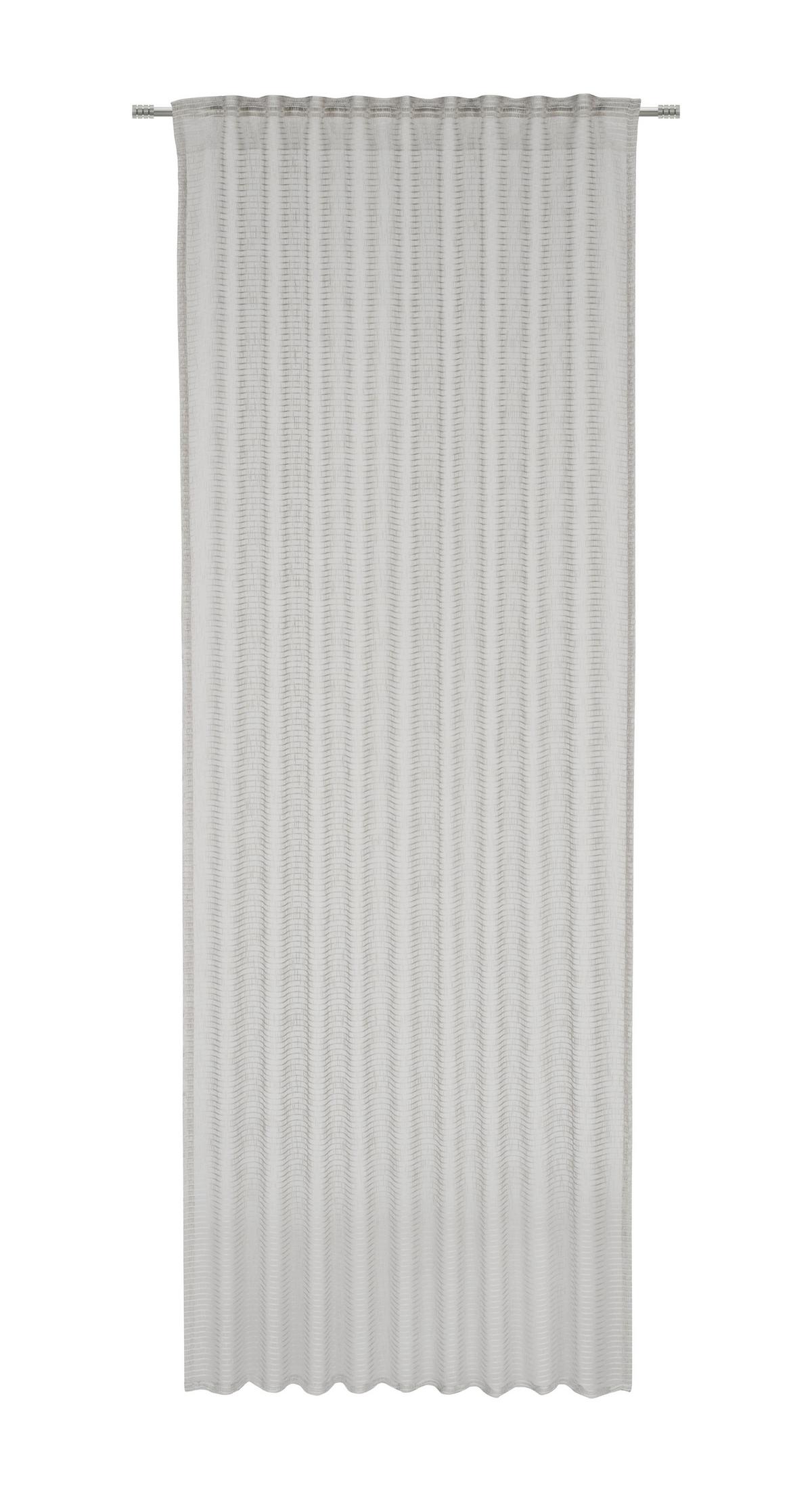 HOTOVÝ ZÁVĚS Luka, šedá ca. 135x245cm - šedá, Konvenční, textil (135/245cm) - Premium Living